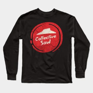 Cosplay Parody Pizza Hut Vintage Music Lovers - Collective Soul Long Sleeve T-Shirt